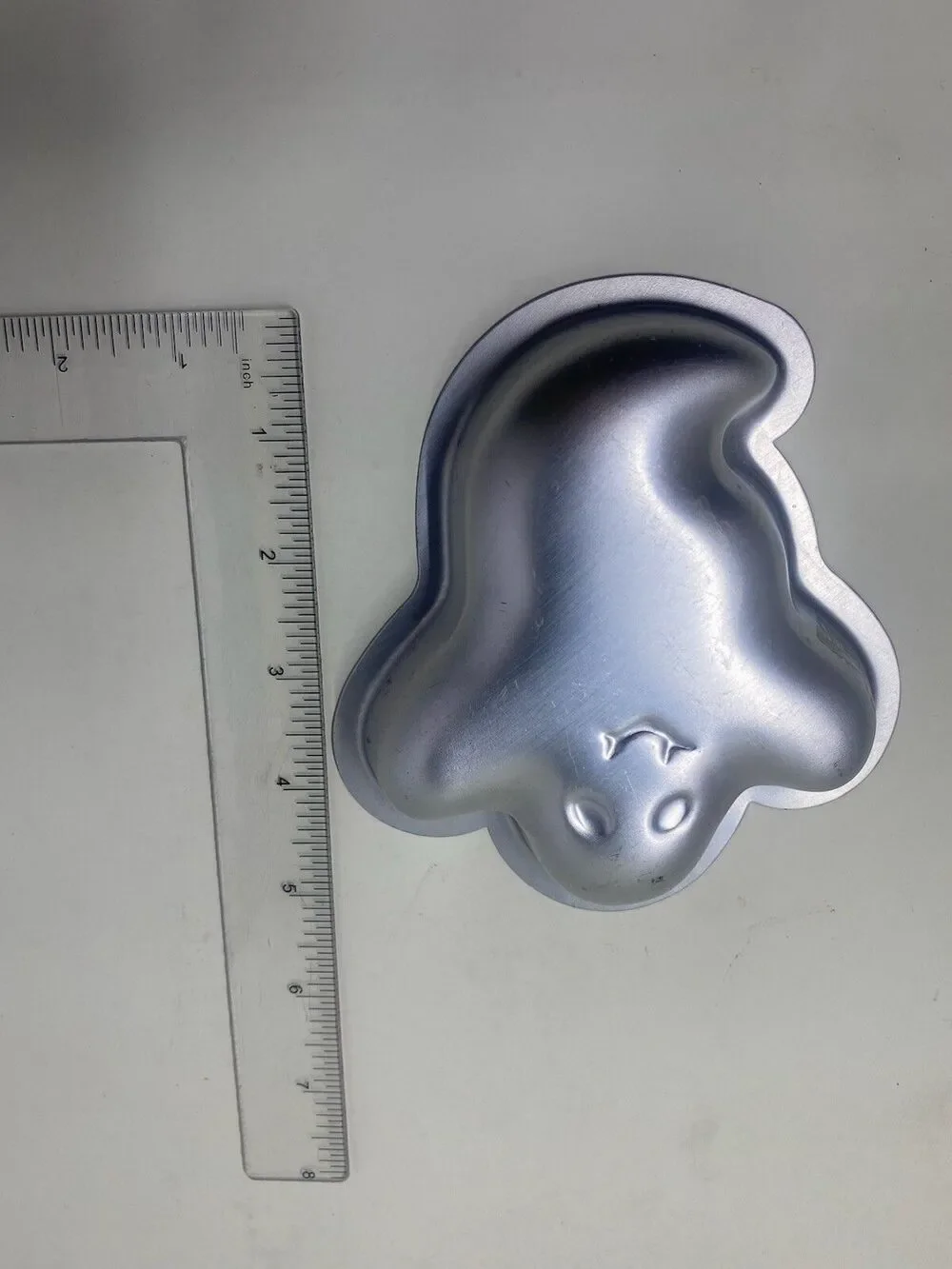 Ghost & Pumpkin Wilton Singles Metal Mini Muffin Loaf Tin Halloween Cake PanREAD